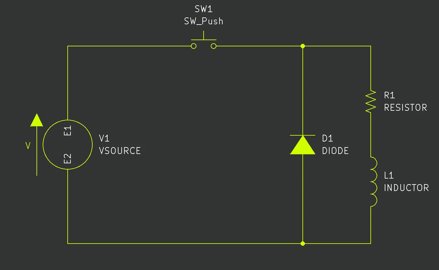 Flyback Diode Circuit