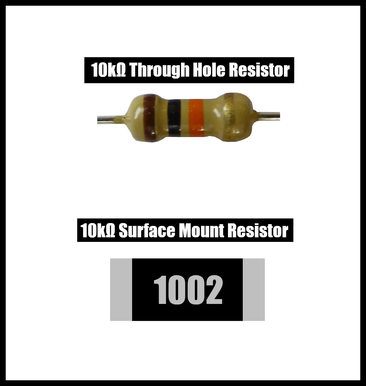 4 band resistor color bands chart