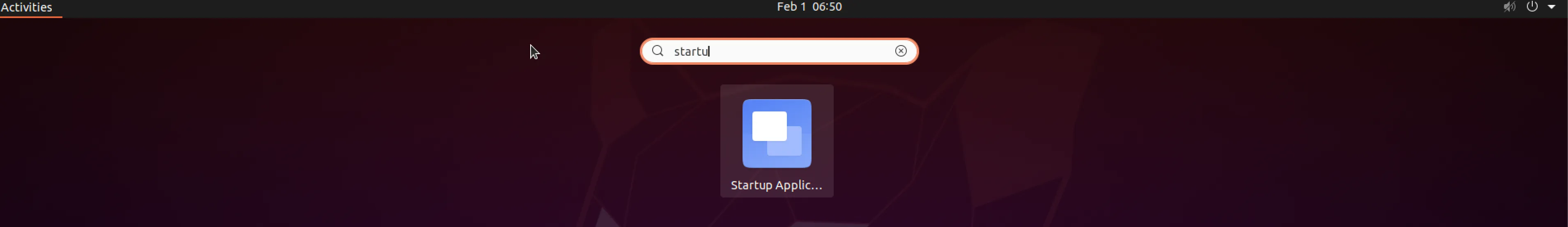 startup application